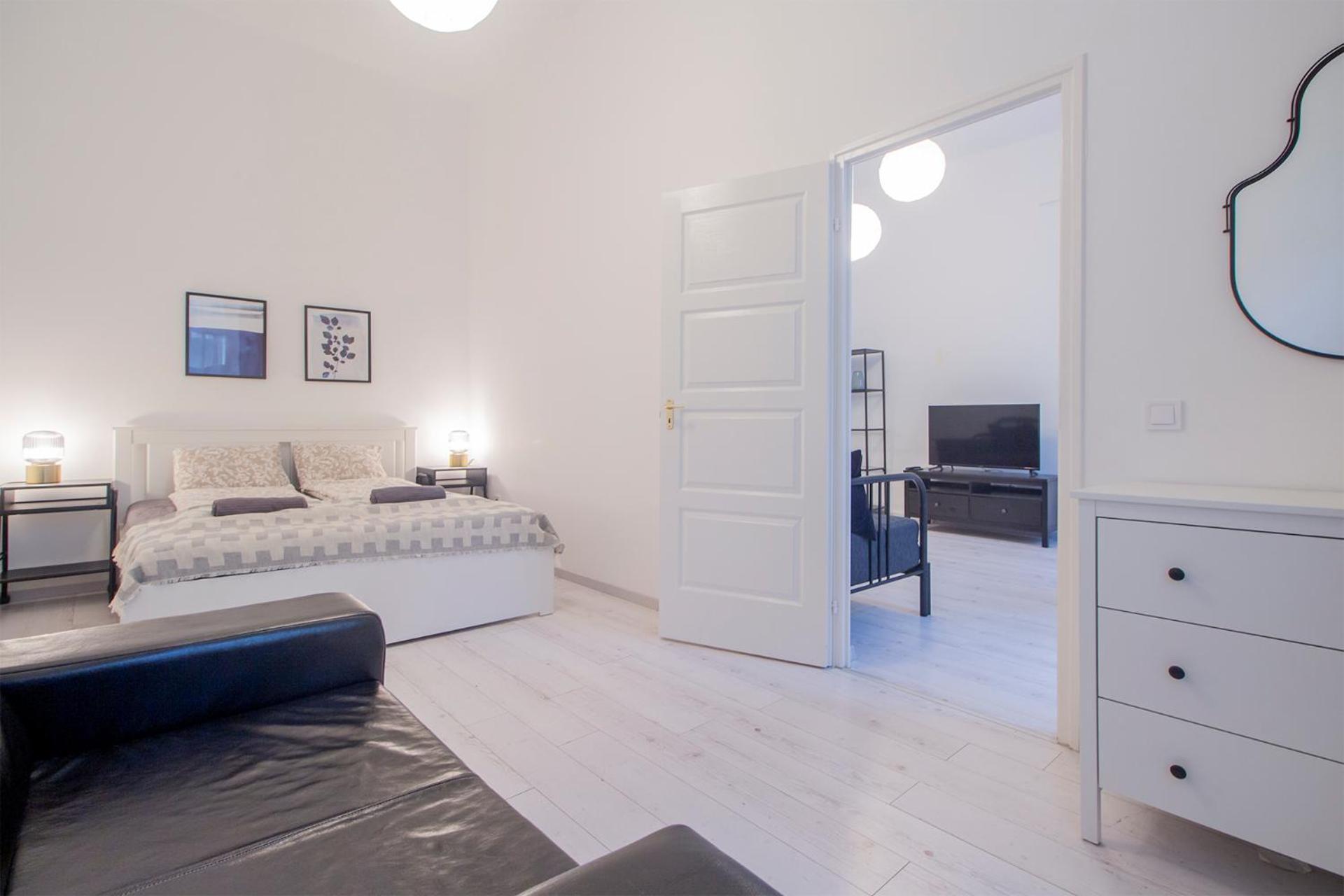Kalvin 2Bdr Apartment With Ac Budapešť Exteriér fotografie